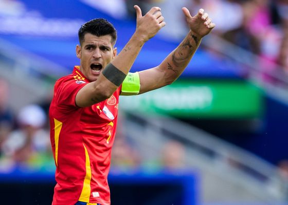 Alvaro Morata decide entrenar con suplentes en lugar de descansar ante Alemania
