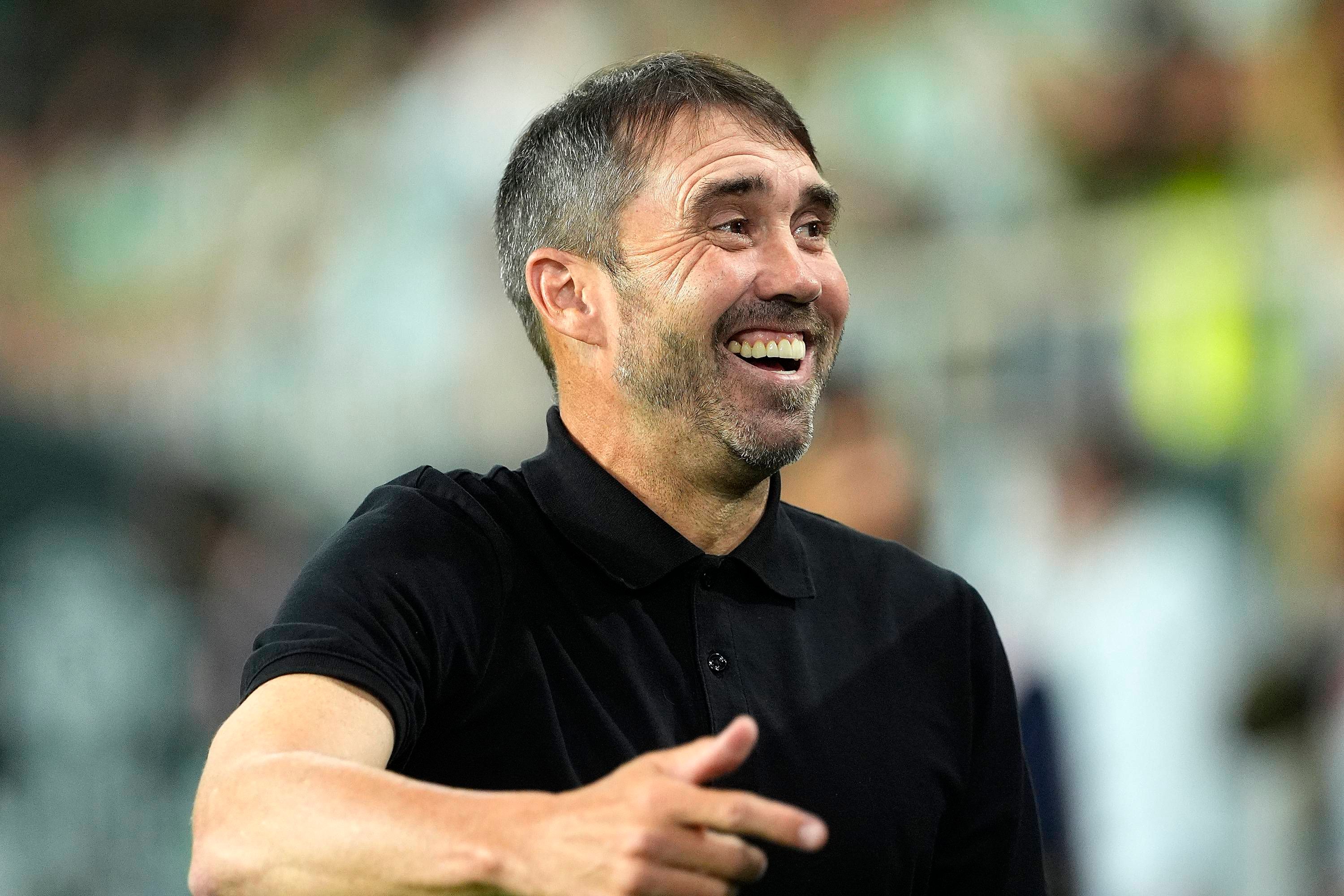 Coudet, satisfecho a medias tras el triunfo ante el Espanyol: "Podíamos haber liquidado antes el partido"