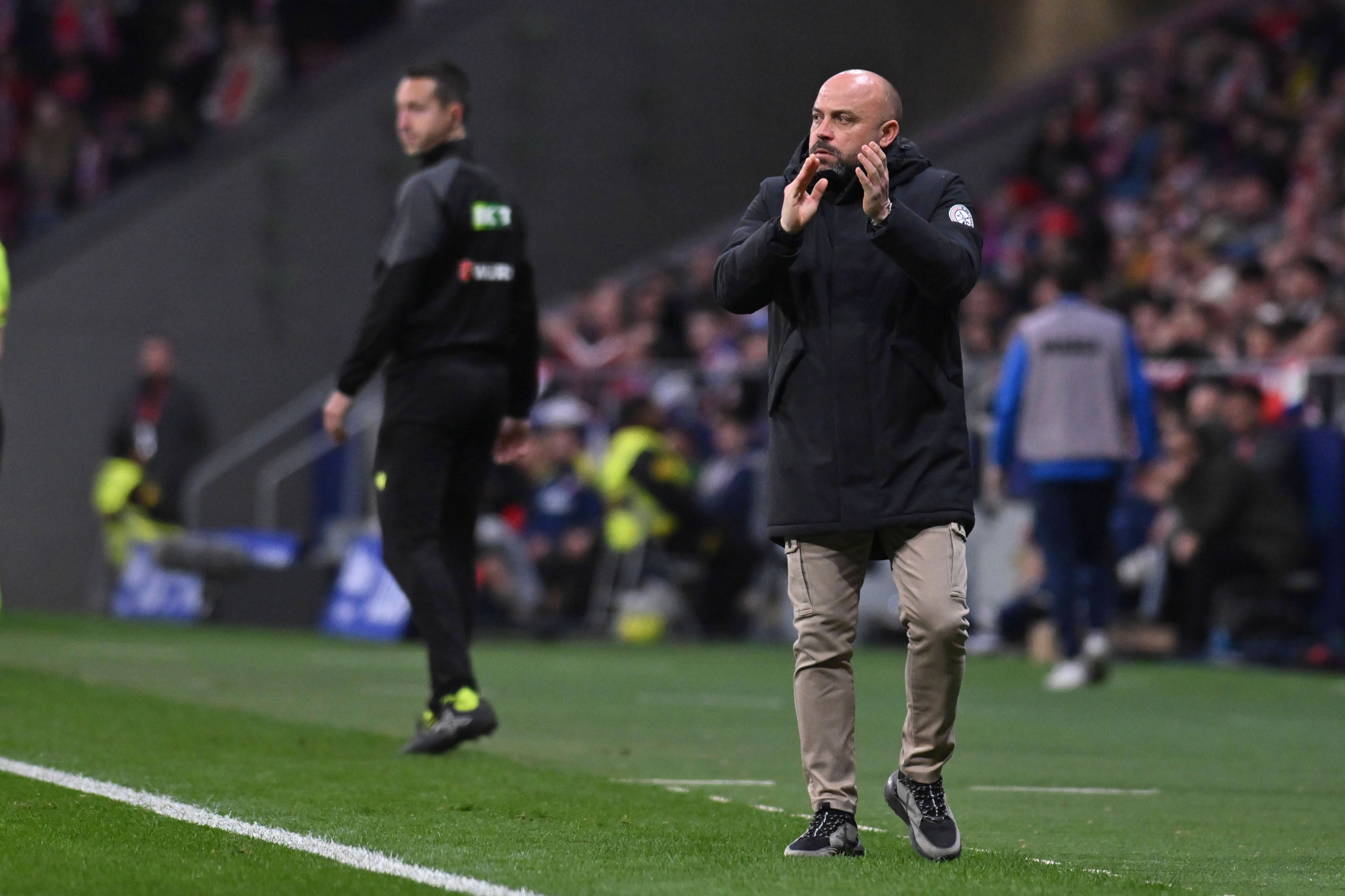 Manolo González, tras la derrota en el Metropolitano: "Si cada vez que te llegan es gol tienes un problema"