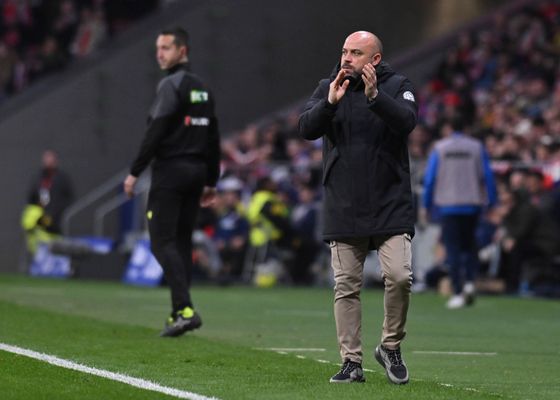 Manolo González, tras la derrota en el Metropolitano: "Si cada vez que te llegan es gol tienes un problema"