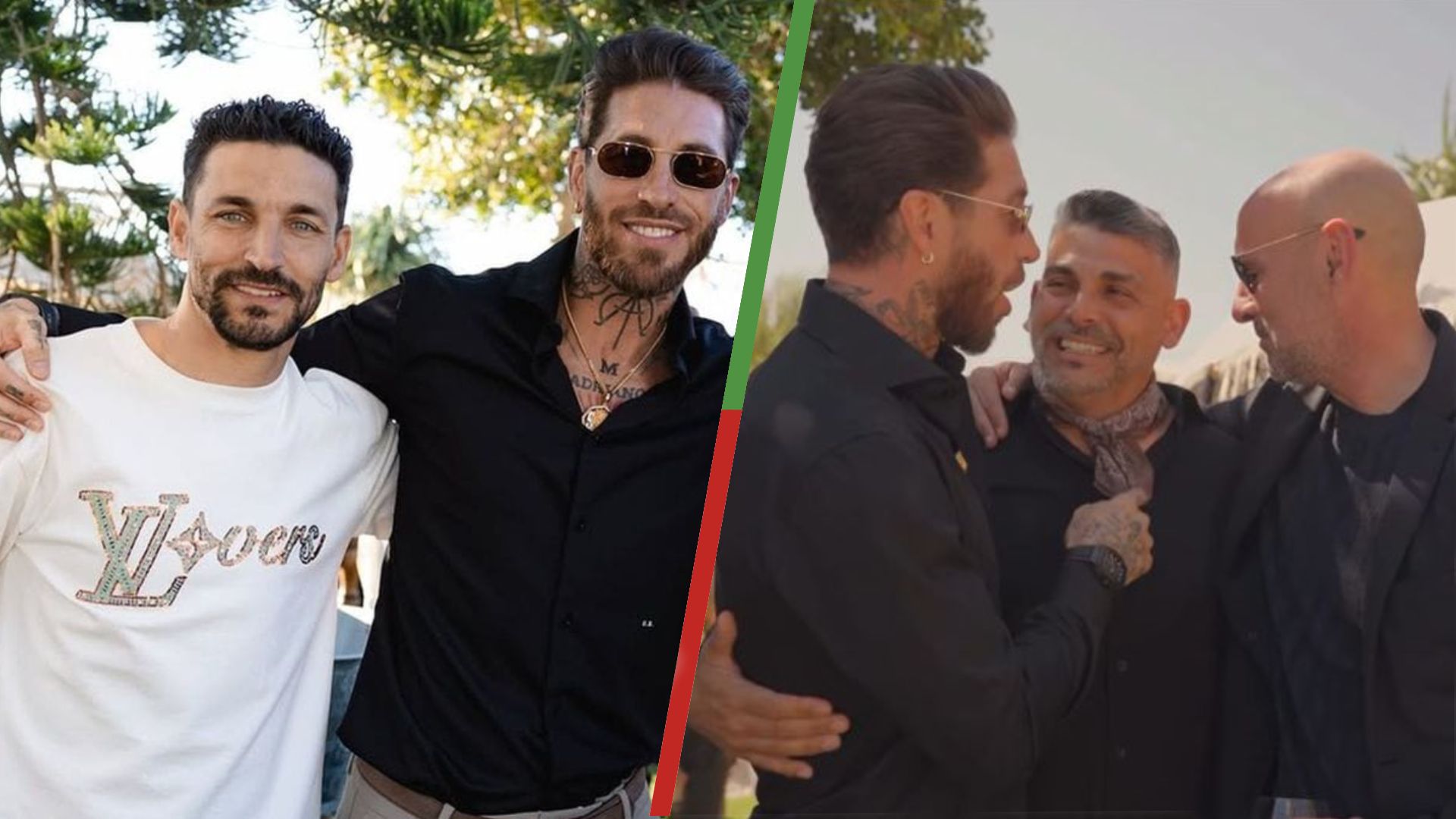 Sergio Ramos entra en campaña: apela a sus orígenes y estrecha lazos con Monchi, Fabrice Pastor, Jesús Navas...