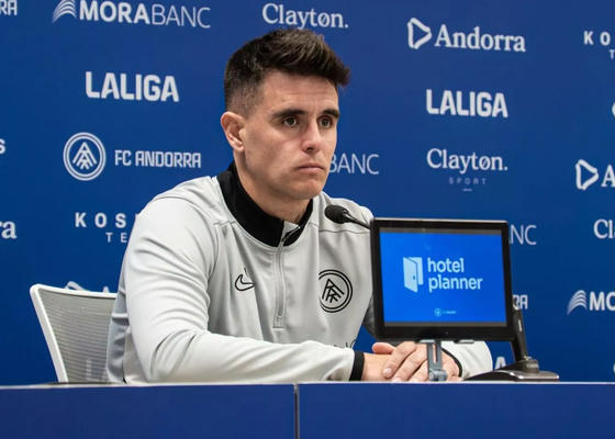 Carles Manso asume el momento del Andorra en Segunda división: "Es lo que nos toca"