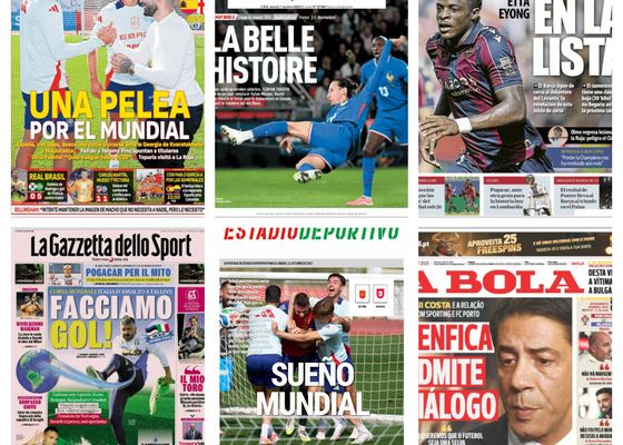 La visita de Topuria a la Selección Española, la lesión de Dani Olmo, el fichaje de Etta Eyong... Así vienen las portadas deportivas del 11 de octubre