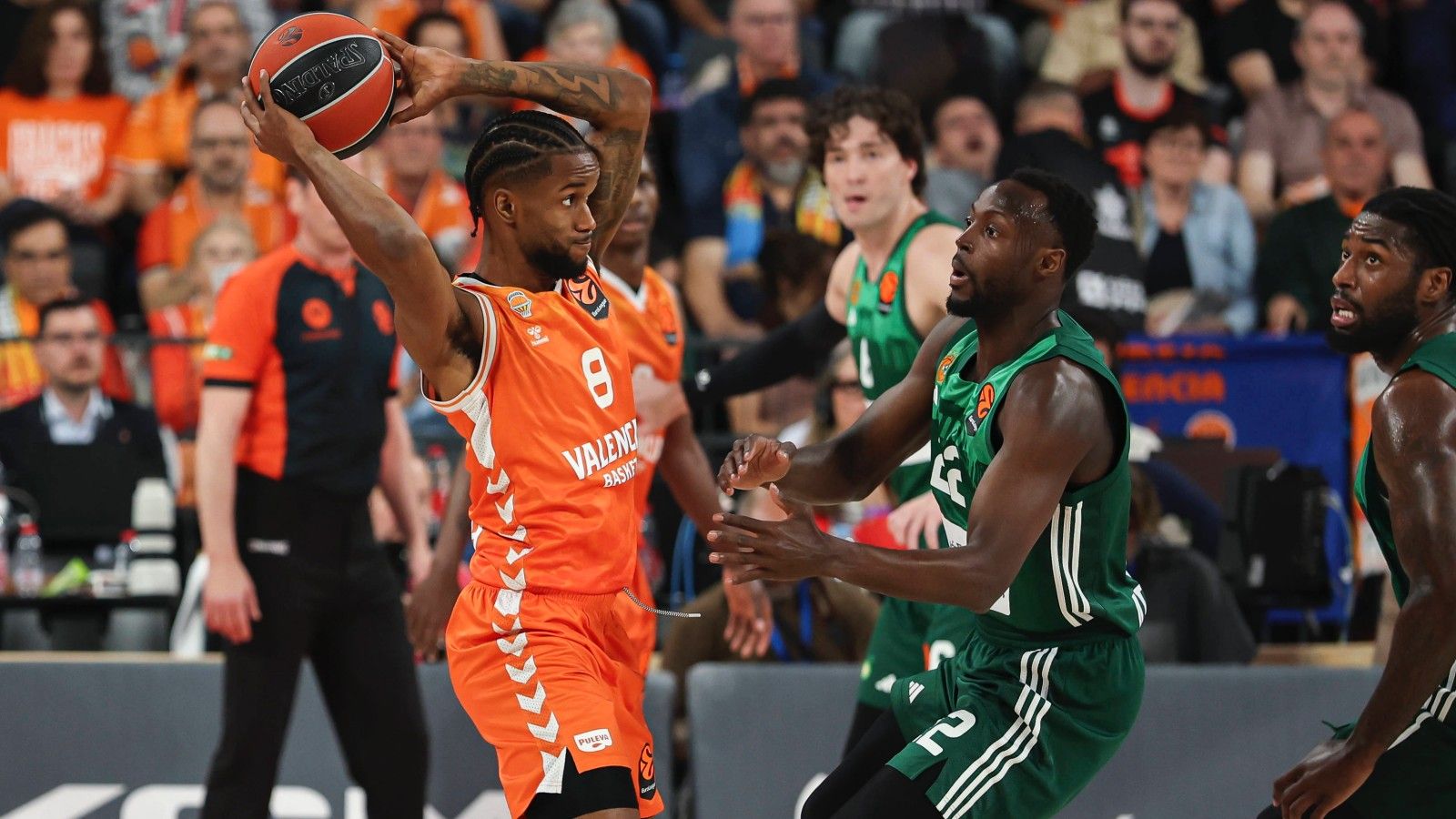 Valencia Basket - Panathinaikos: horario, canal y dónde ver en TV y online el quinto partido del playoff de la Euroliga 2025-2026