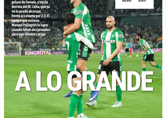 La portada de Estadio Deportivo para este miércoles 13 de mayo de 2026