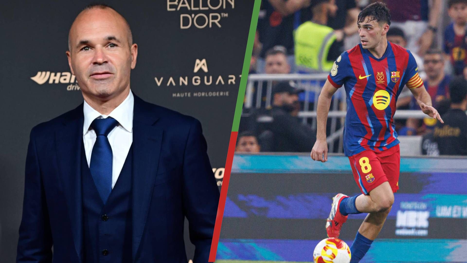 Iniesta, sobre las palabras de admiración de Pedri: "Esto es lo que hace especial en el Barça"