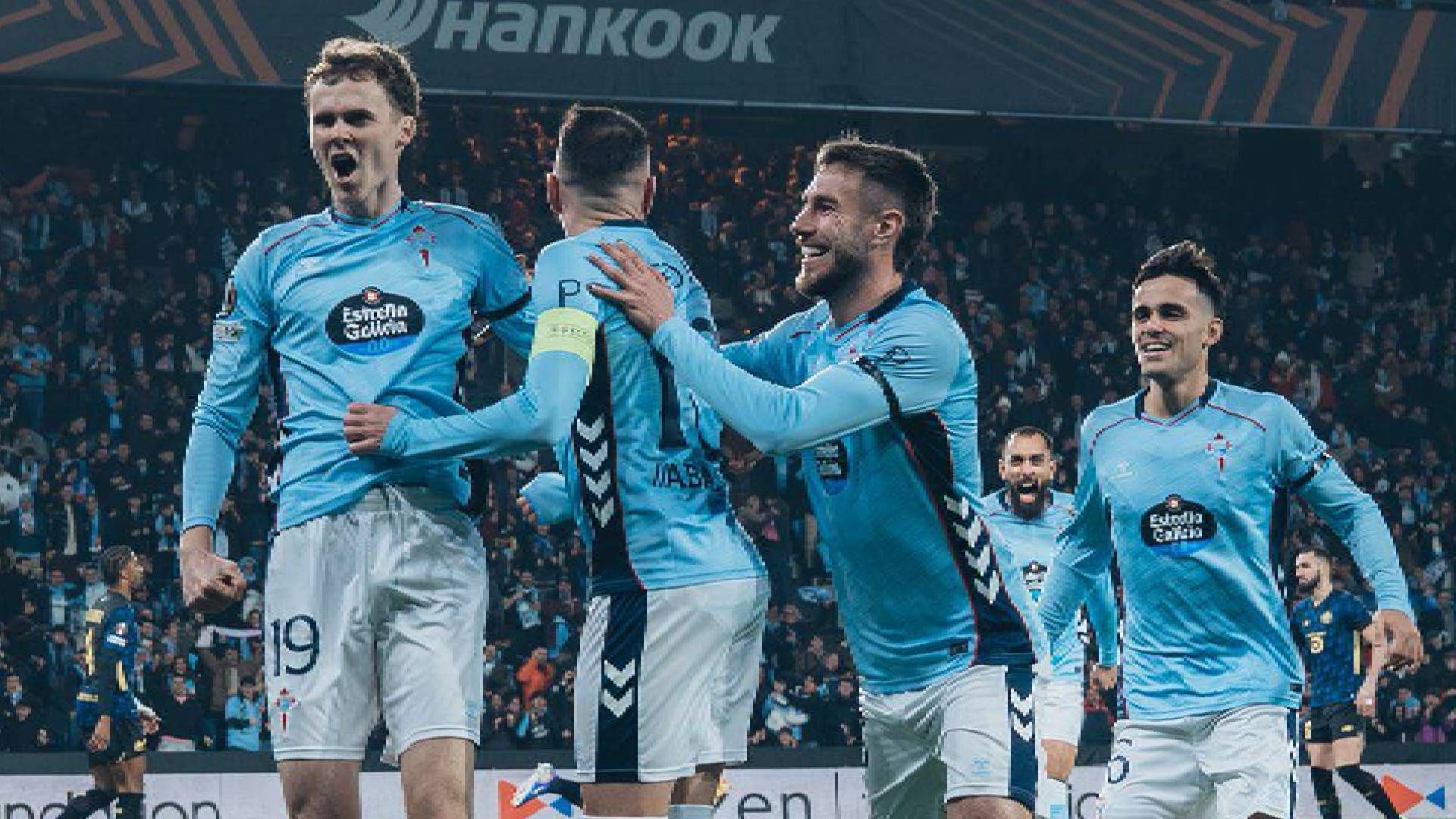 Así queda la clasificación de la Europa League tras el triunfo titánico del Celta y la dura derrota del Real Betis
