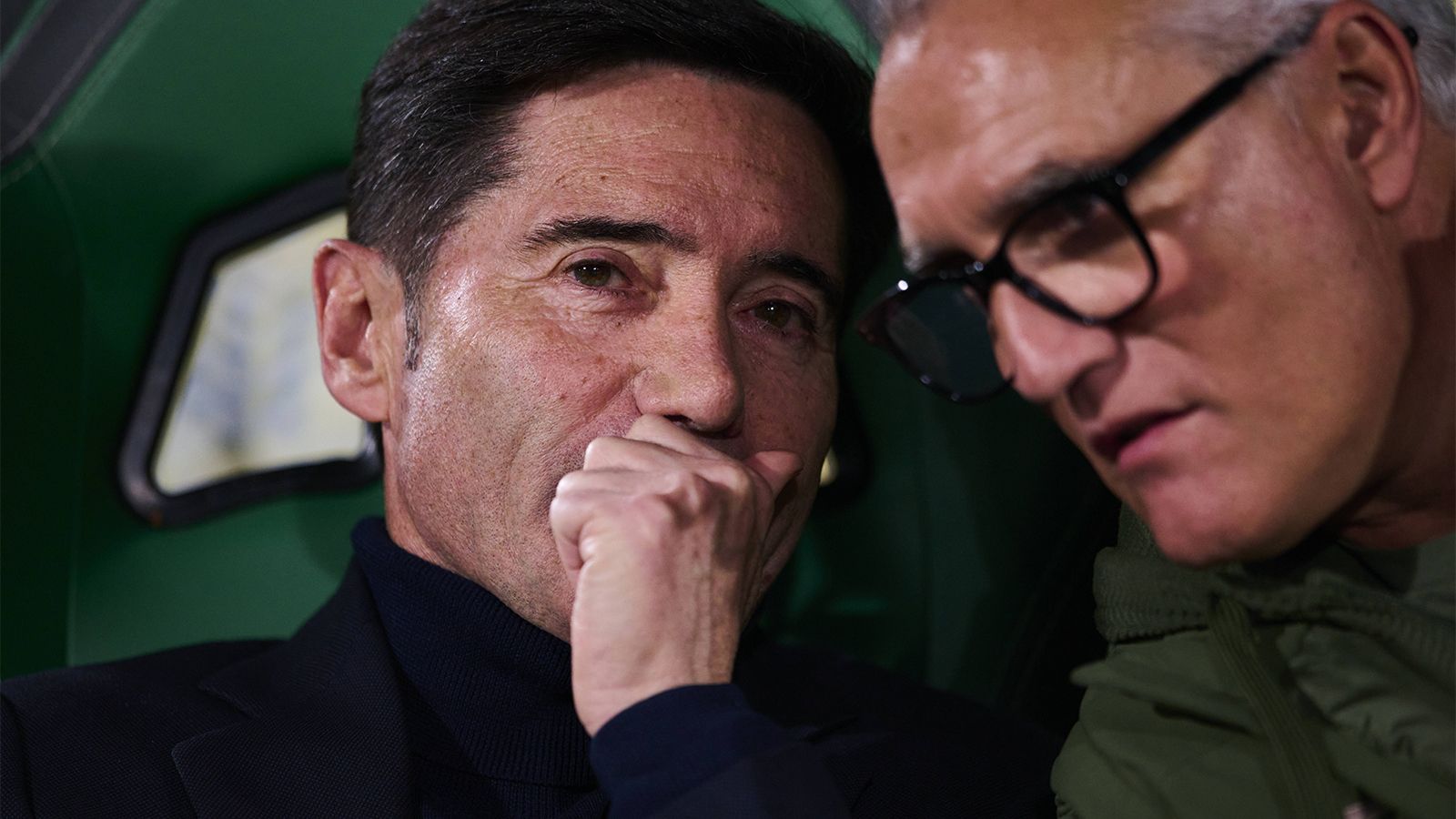 El vestuario del Villarreal, al margen del futuro de Marcelino: "No hablamos de eso"