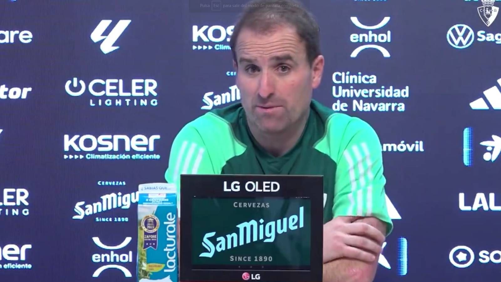 Jagoba Arrasate vuelve a ilusionar a Osasuna tras vencer al Almería
