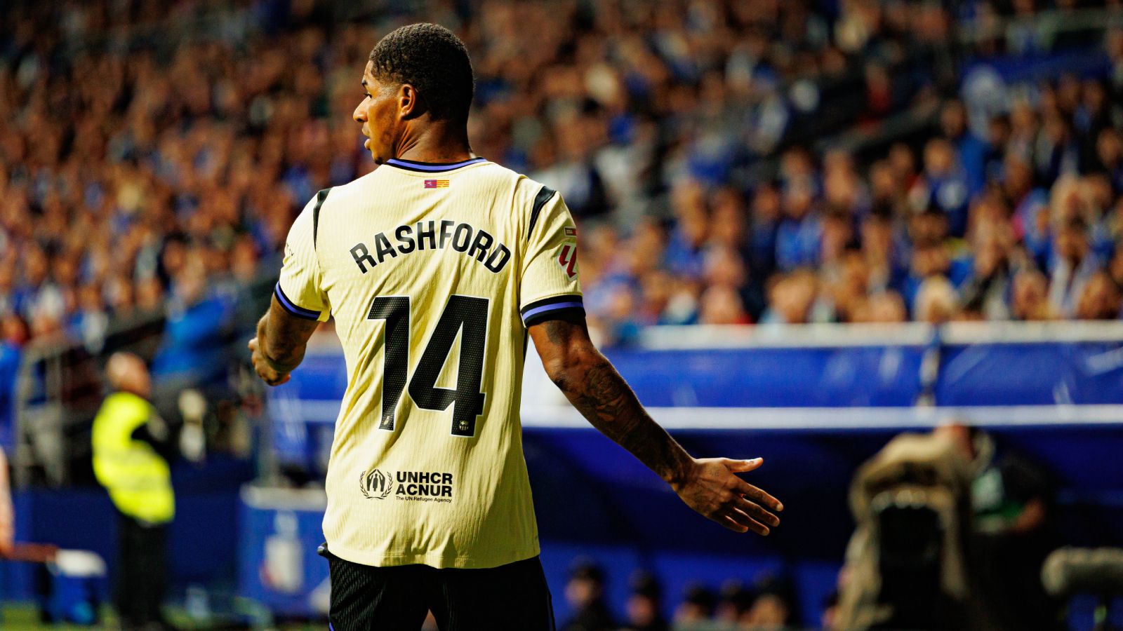 Condenado a 9 meses de cárcel el aficionado del Oviedo que llamó "negrata" a Marcus Rashford en el Tartiere