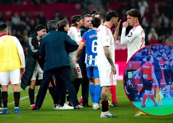 Las imágenes previas a la expulsión de Almeyda dan la razón al técnico del Sevilla FC y cuestionan el acta arbitral de Iosu Galech  