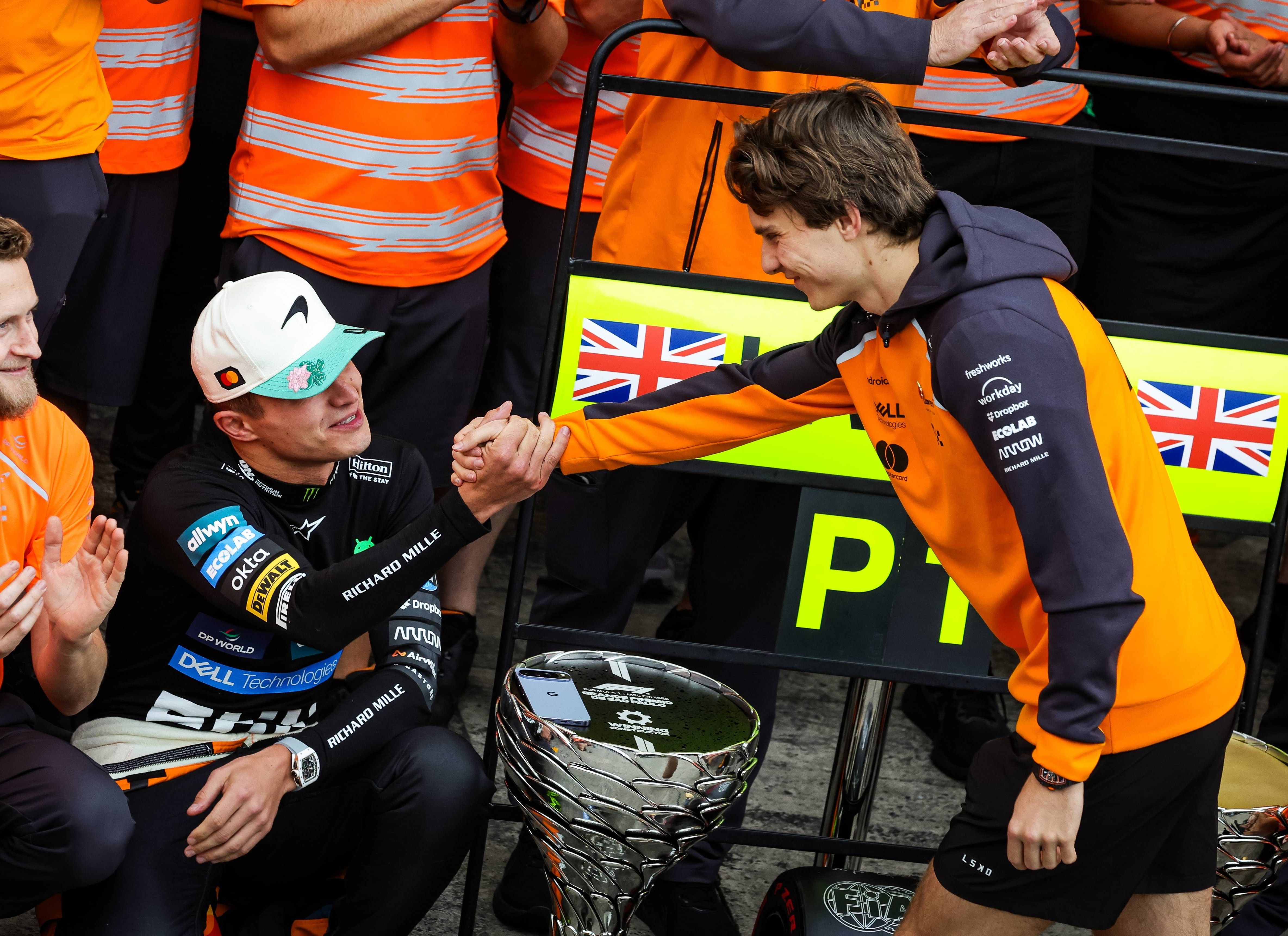 McLaren confiesa cómo es la relación entre Norris y Piastri jugándose el Mundial