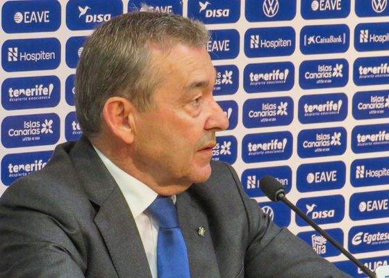 Paulino Rivero raja del Tenerife