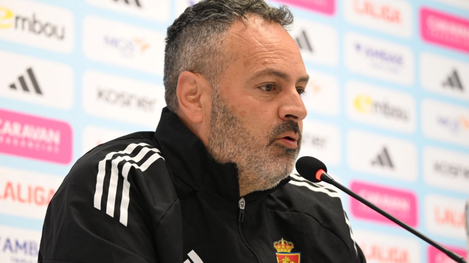 David Navarro da por hecho el descenso del Real Zaragoza a Primera Federeación: "Ni matemáticas ni nada, solo hay que ver cómo estamos"