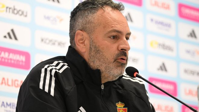 David Navarro da por hecho el descenso del Real Zaragoza a Primera Federeación: "Ni matemáticas ni nada, solo hay que ver cómo estamos"