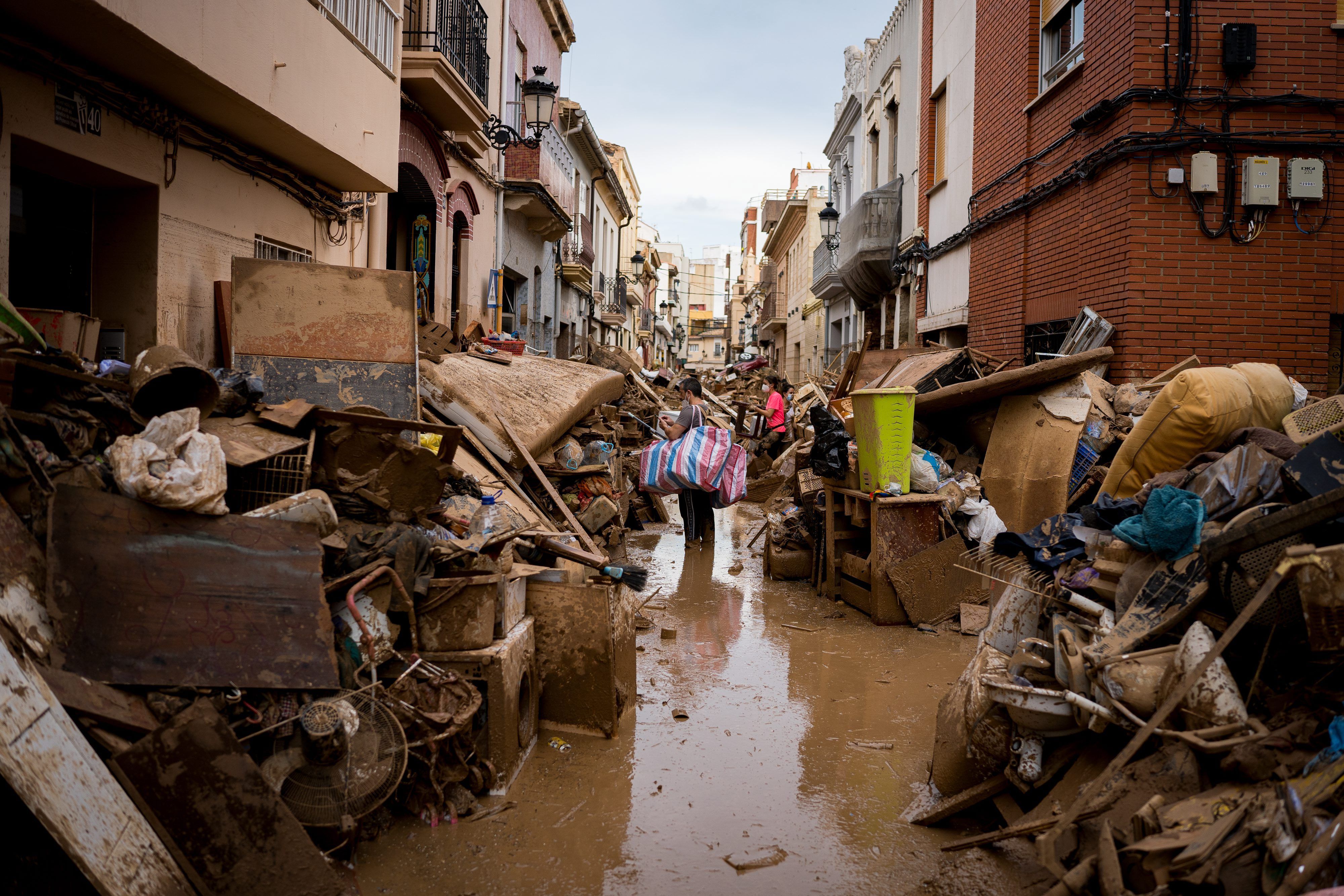 Encuentran restos humanos en Albacete por la DANA