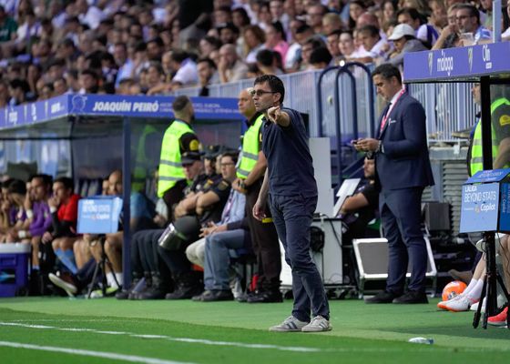 Asier Garitano señala al arbitraje y se acuerda del Oviedo