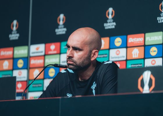 Claudio Giráldez avisa: "Cada vez que hemos pensado de esa forma nos hemos confundido"