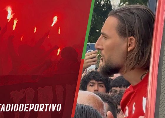El brutal recibimiento al Sevilla a la salida del entreno: mensaje de Gudelj al sevillismo y bengaleo antes de la final frente a la Real: "Imposible que este club vaya a bajar"