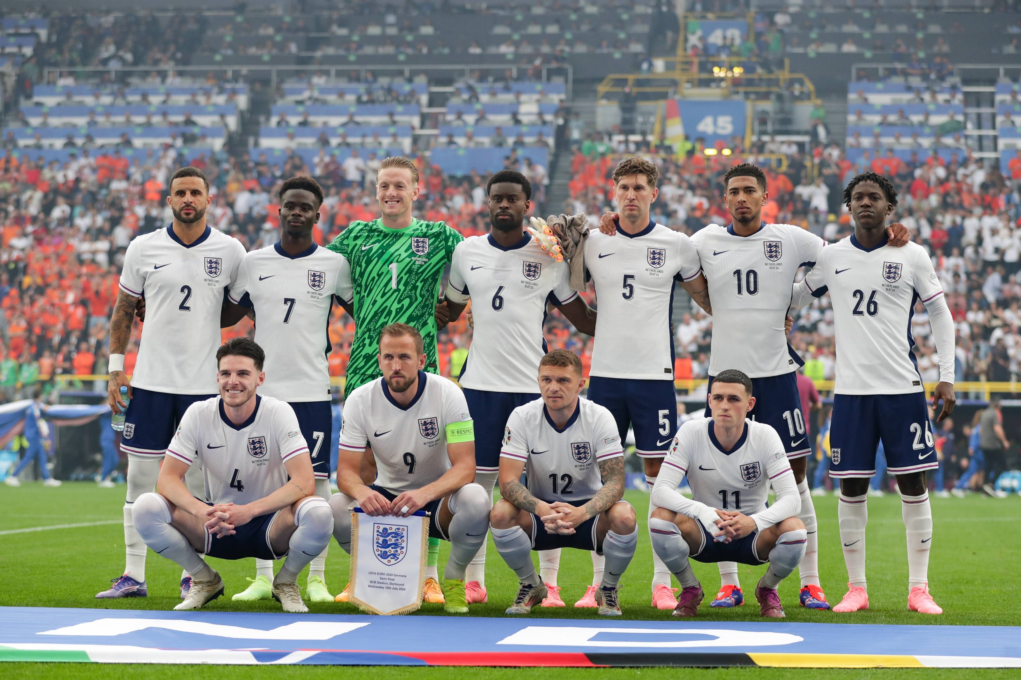 Así juega Inglaterra, el rival de España en la final de la Eurocopa 2024