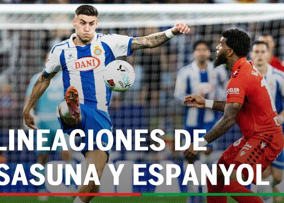 Osasuna - Espanyol: alineaciones confirmadas, horario y dónde ver en tv hoy el partido de la Liga EA Sports