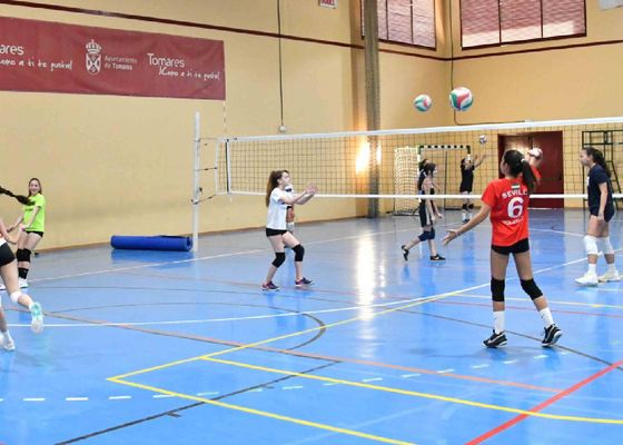 Mairena del Alcor arrasa en la temporada de voleibol de los Juegos Deportivos Provinciales