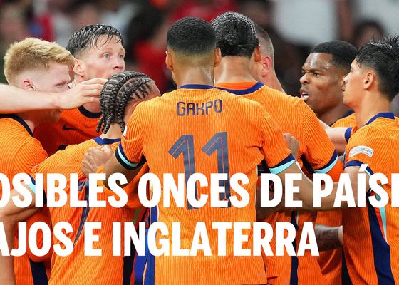 Alineaciones Países Bajos - Inglaterra hoy: Alineación posible de Holanda e Inglaterra en el partido de semifinales de la Eurocopa 2024