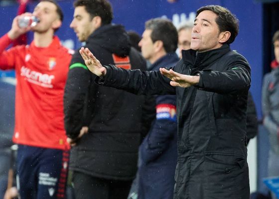 Marcelino le da un toque a su Villarreal: "No hemos hecho merecimientos para ganar" 