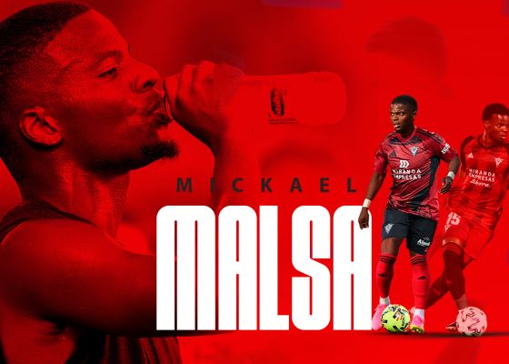 Mickaël Malsa regresa al Mirandés con la misión de asegurar la permanencia