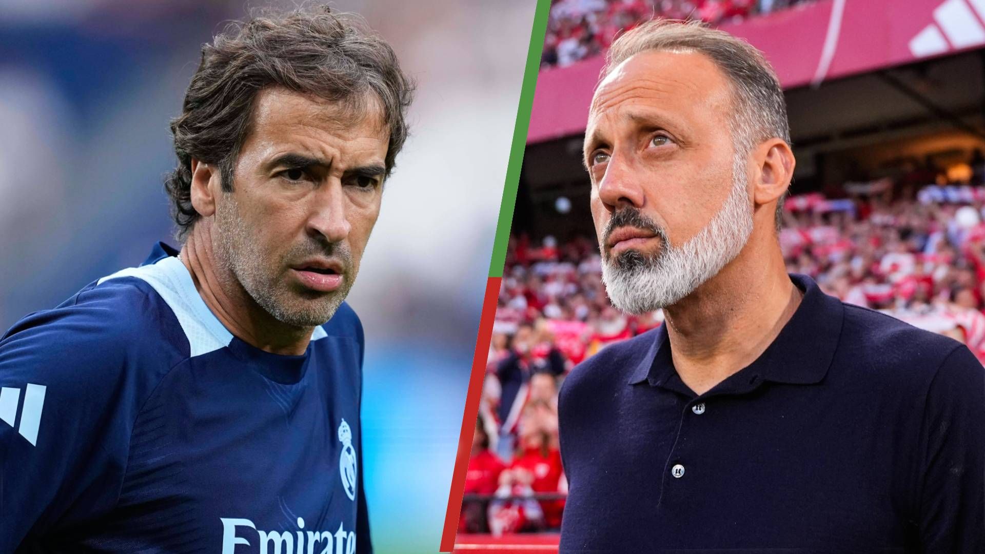 Matarazzo y a Raúl, los nombres que explican el dilema de Florentino Pérez con el banquillo del Real Madrid