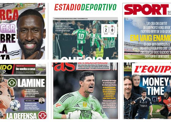 Los puntos fuertes y débiles del Barcelona, la apuesta de Courtois, la renovación de Rudiger... Así vienen las portadas