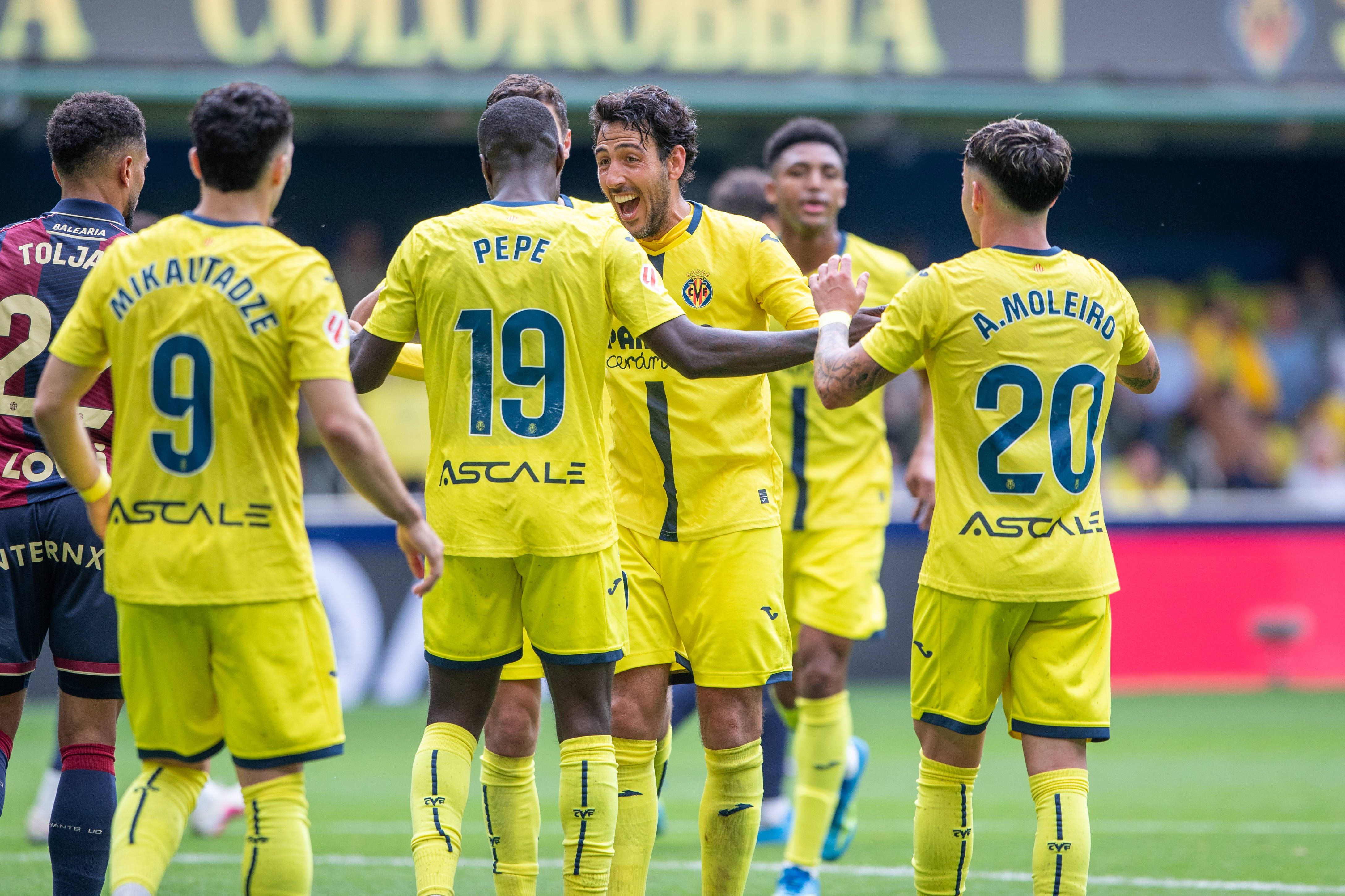 Villarreal 5-1 Levante: El Villarreal se abona a la Champions y el Levante, al sufrimiento