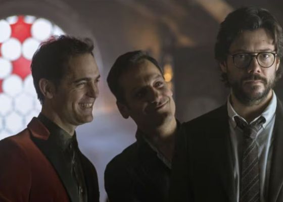 Vuelve El Profesor de La casa de papel