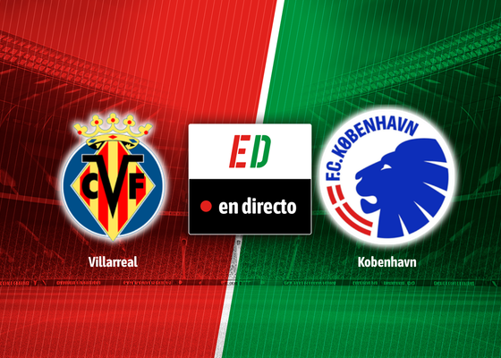 Villarreal - Copenhague en directo: resultado del partido de hoy de la Champions League