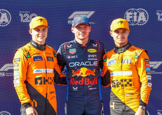 La insólita estadística de Norris y Piastri en el GP de Las Vegas que da opciones a Verstappen en la lucha por el Mundial