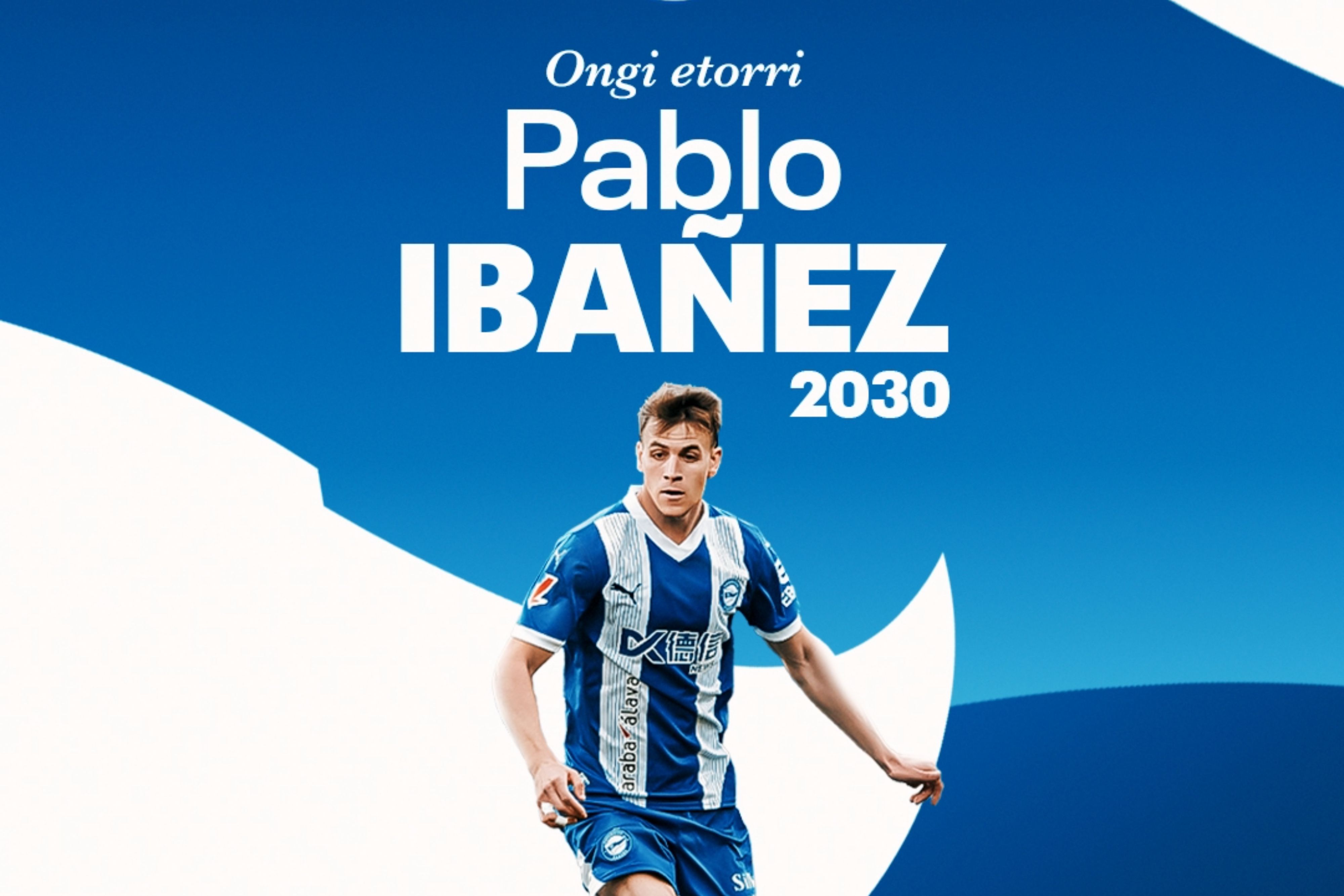 Oficial: Pablo Ibáñez firma con el Alavés hasta 2030