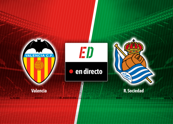 Valencia - Real Sociedad, en directo resumen, resultado y goles del partido de La Liga EA Sports en vivo online