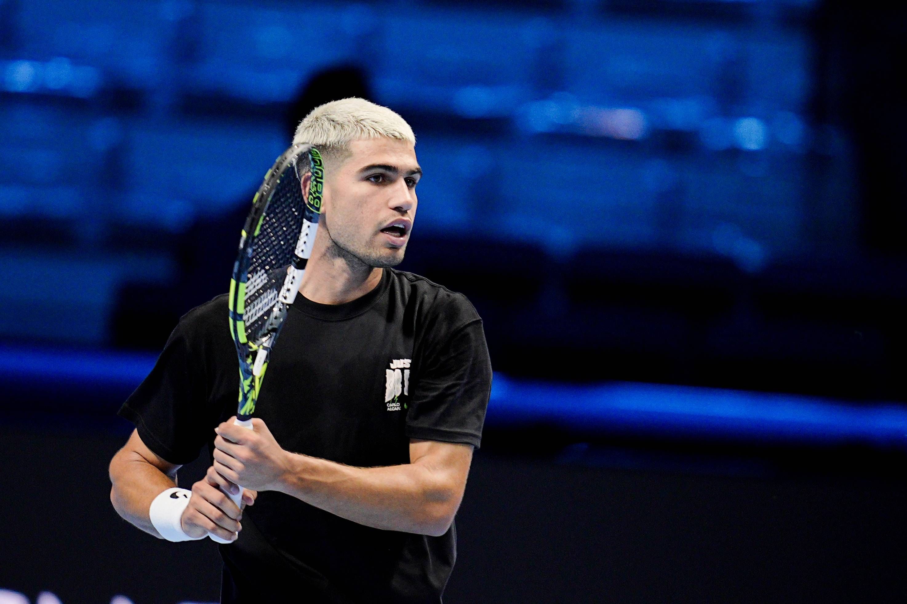 La repentina ventaja para Carlos Alcaraz antes de su debut en las ATP Finals