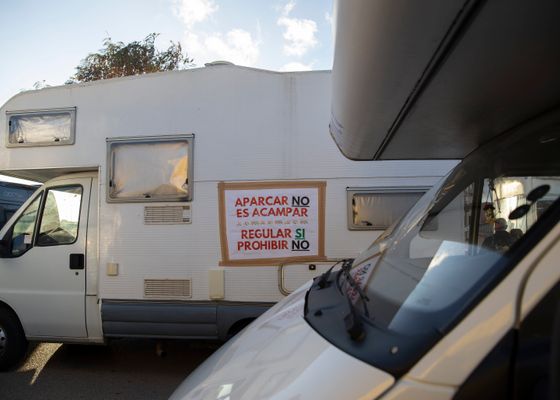 Prohibidas las caravanas, autocaravanas y furgonetas campers este verano