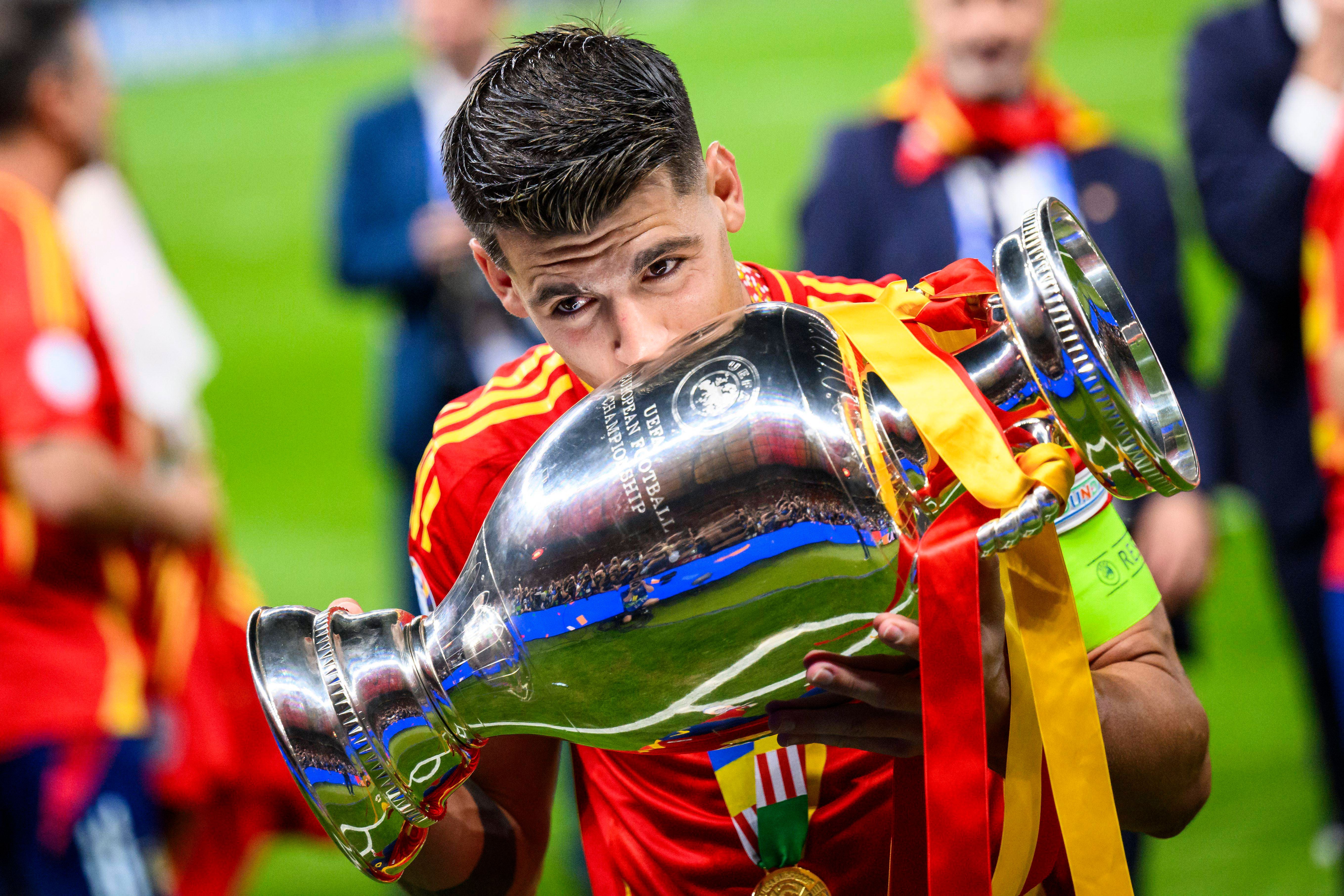 Álvaro Morata, el futbolista clave en la irrupción de Lamine Yamal y Nico Williams