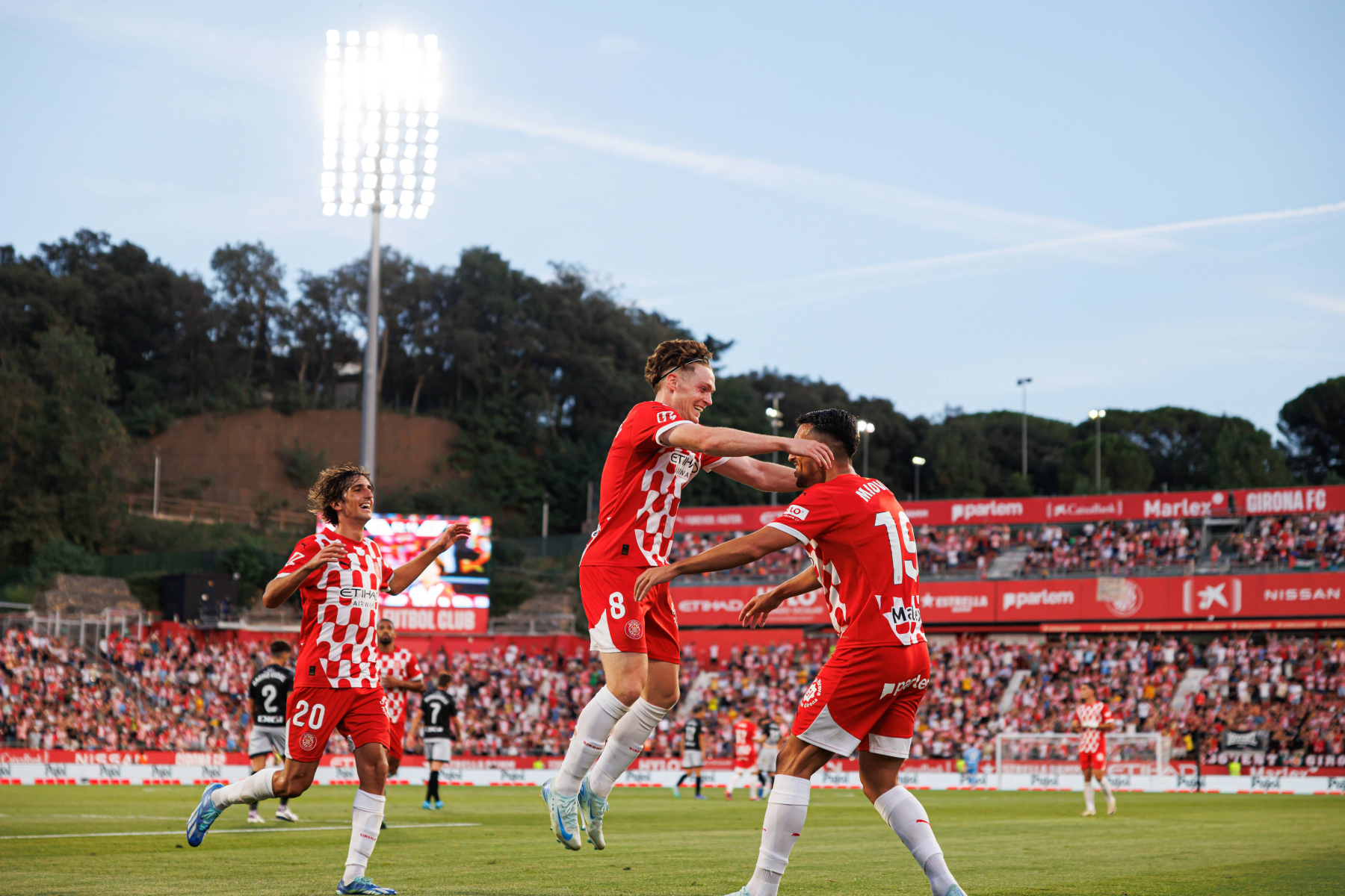 El culé que soñaba jugar en el Girona