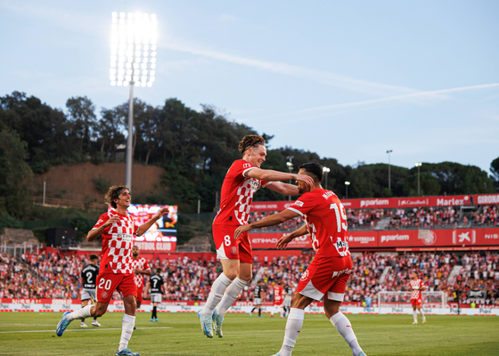 El culé que soñaba jugar en el Girona