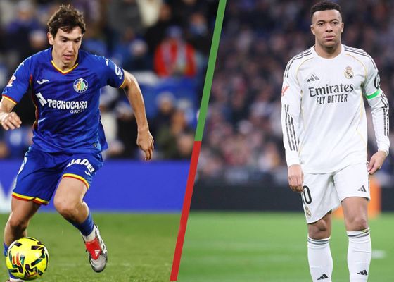 Mario Martín lo tiene claro antes de jugar en el Bernabéu: "Está claro que es mejor que no esté Mbappé"