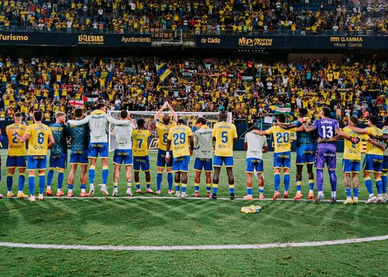 El Cádiz toca techo
