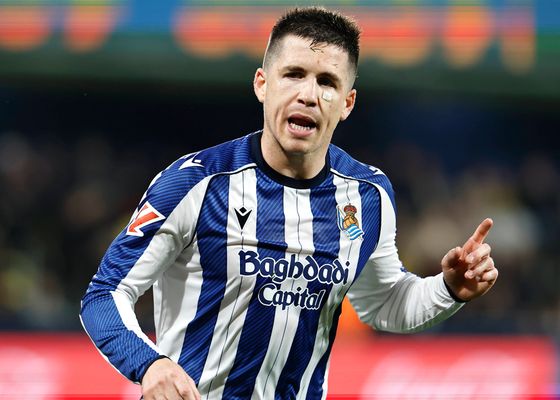 La Real Sociedad confirma la lesión de Zubeldia: ya hay parte médico