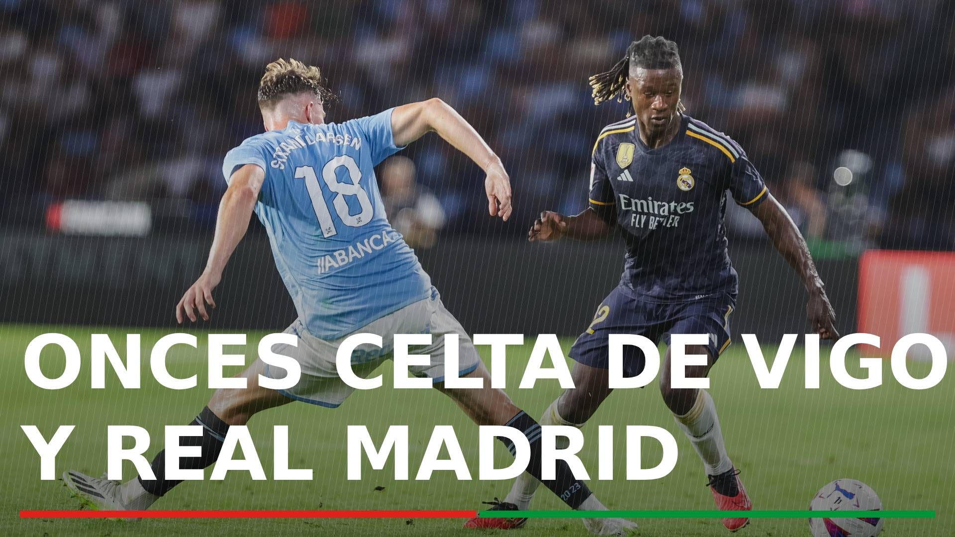 Alineaciones Celta de Vigo - Real Madrid: Alineación del Celta y Madrid en el partido de la jornada 27 de LaLiga EA Sports