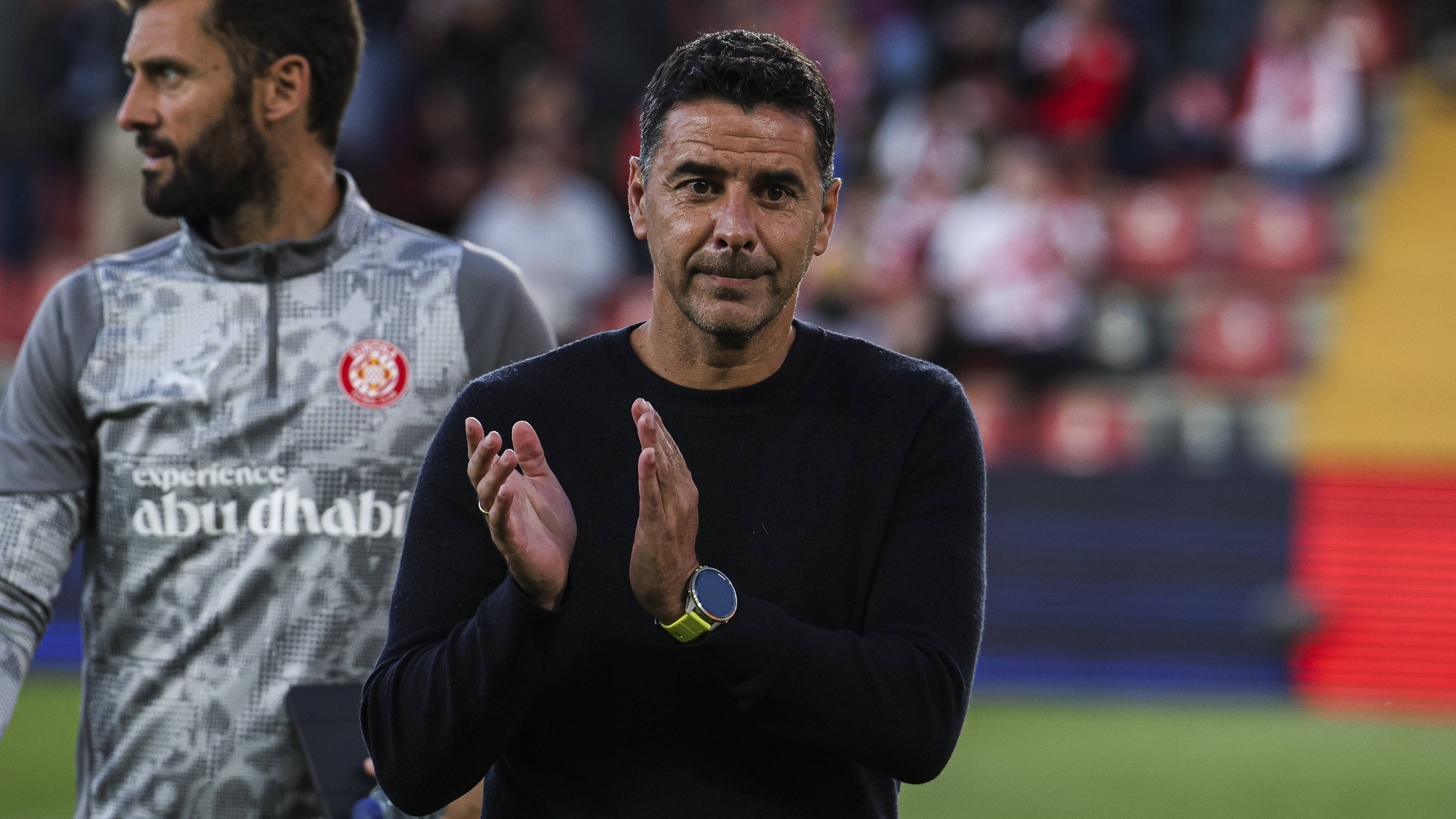 Míchel y las cuentas de la salvación del Girona: "Necesitamos ganar a la Real Sociedad"
