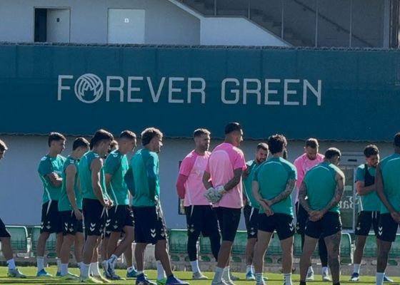 Los hombres de Manuel Pellegrini ya preparan la visita del sábado a San Sebastián