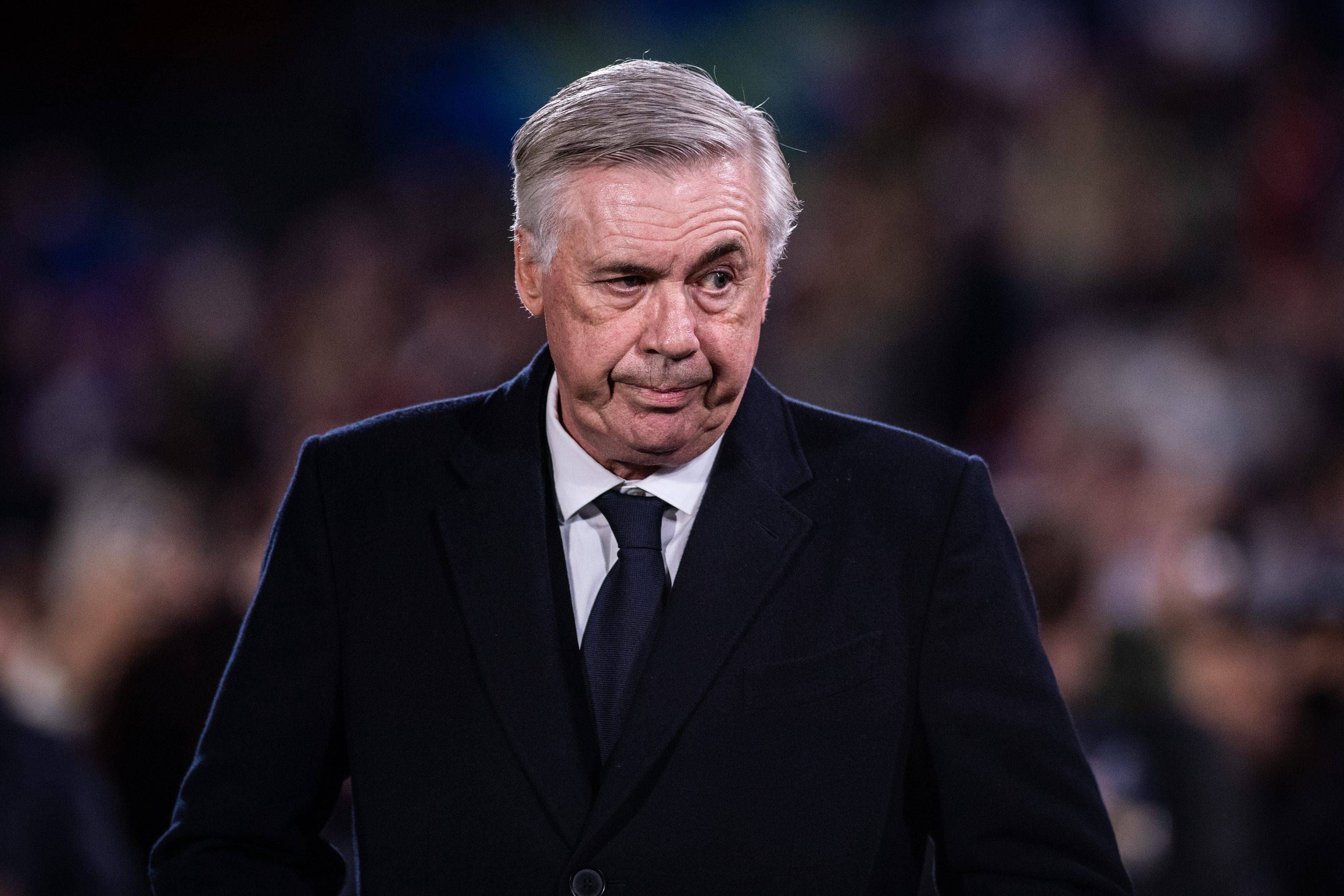 Ancelotti tira de ironía cuando le preguntan por la lona del Girona