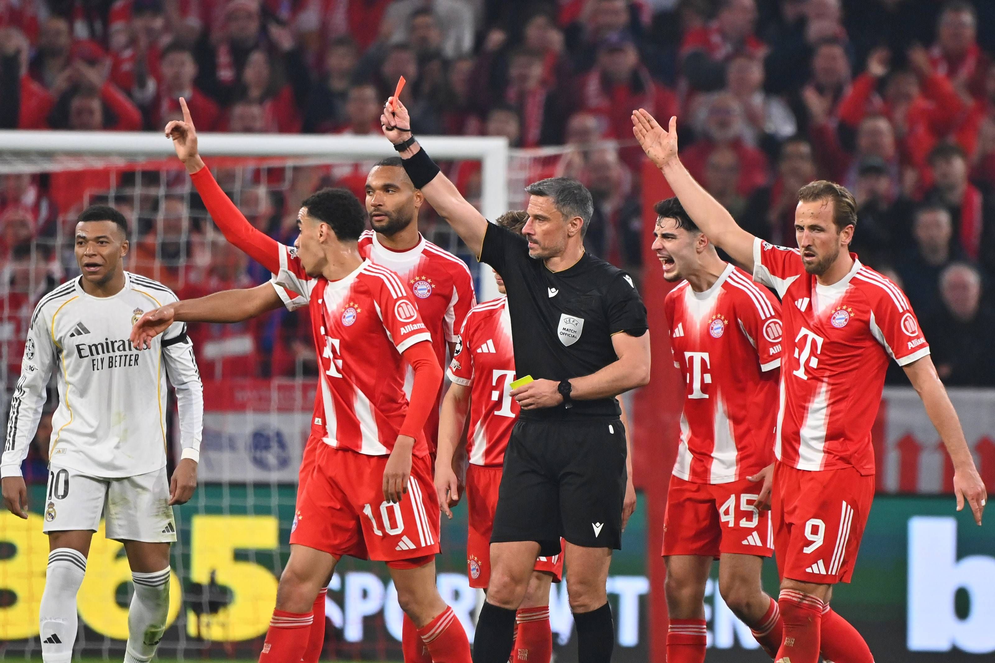 Harry Kane, Luis Díaz...en el Bayern tienen clara su postura con la expulsión a Camavinga: "Estos partidos son de detalles"